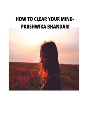 cover image of HOW TO CLEAR YOUR MIND